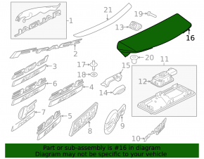 Jaguar F-Pace X761 17- Tailgate Spoiler