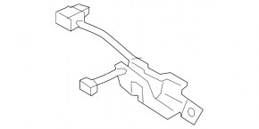 Mazda CX-50 23-26 hood lock with sensor