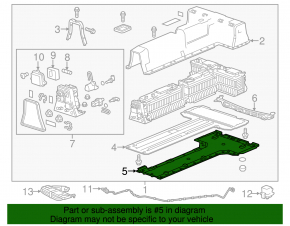Battery protection Chevrolet Volt 11-15