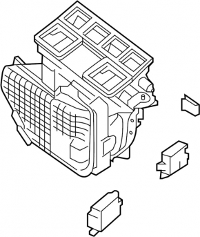 Heater assembly Nissan Pathfinder 13-20