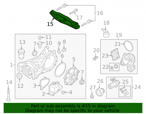 Rear Differential Bracket Volvo V90 17-22 USA