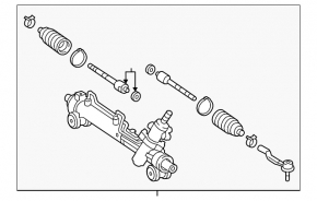 Steering rack Toyota Camry v40