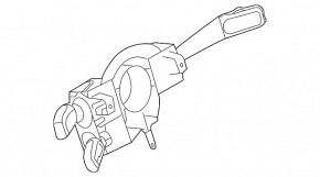 Steering column switch guitar assembly Audi A4 B8 13-16 rest