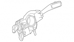 VW Passat 20-22 Steering Column Shift Paddles