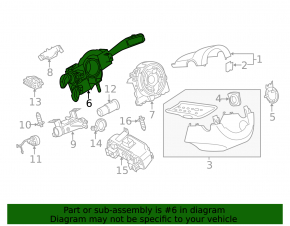 VW Passat 20-22 Steering Column Shift Paddles
