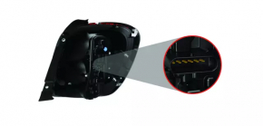 Left headlight Fiat 500X 16-18 with frame