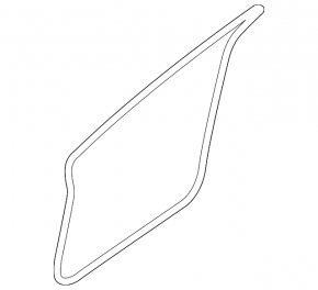 Door seal front left Nissan Murano z52 15-