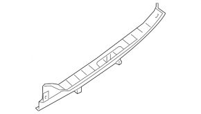 Nissan Altima 13-18 Trunk Door Trim Black
