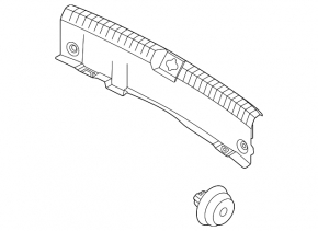 Hyundai Sonata 20-22 trunk opening trim