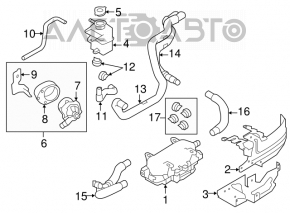 Nissan Leaf 11-12 heater pump