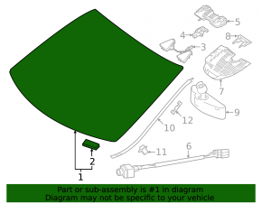 Mercedes X247 GLB 20-26 Windshield