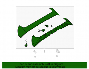 Ford Fiesta 14-19 5d Tailgate Spoiler