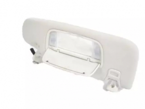 Right visor Ford Edge 15 - gray, with backlight, without hook, without plug