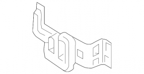 Bracket for cruise radar Mazda 6 18-21