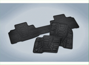 Set of floor mats for Ford Edge 15-24 tires