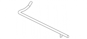 Coolant system pipe Lexus NX200t NX300 15-21