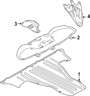 Rear subframe protection Volkswagen ID.4 21-23