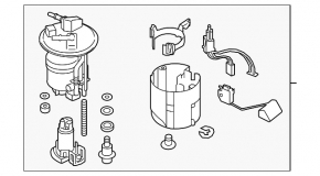 Subaru Outback 1920s fuel pump