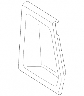 Arch trim right central BMW X3 G01 18-21 black