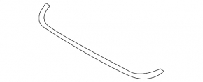 Bonnet seal central Mini Cooper Countryman R60 10-16