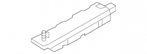Antenna amplifier radio left VW Golf 15-
