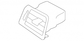 Dashboard duct left Subaru Legacy 15-19