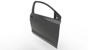 Door bare front right Chrysler 200 15-17