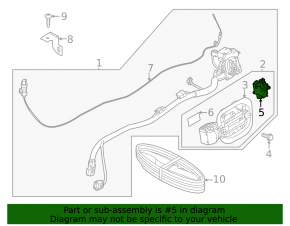 Kia Niro 23-26 PHEV Charging Port Lock