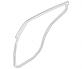 Rear left door seal Nissan Altima 19-24