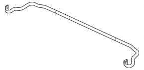 Rear stabilizer bar Porsche Cayenne 958 11-17 25mm