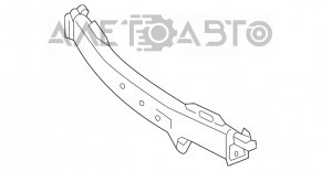 Metal wiper pan Mercedes GLC 16-22