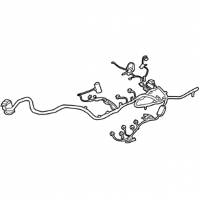 Ford Mustang mk6 15-17 3.7" engine wiring