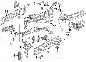 Front left quarter Mazda CX-90 24-26
