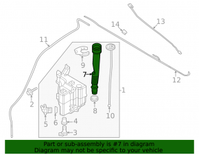 Washer reservoir neck Mazda CX-50 23-25