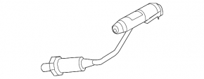 Lambda probe first Mini Cooper Countryman R60 10-16 1.6
