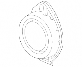 Rear left door speaker for Cadillac ATS 13-18 BOSE