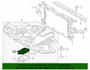 Kia Niro 23-26 HEV, PHEV rear engine protection hatch