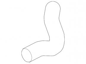 Lower cooling hose Subaru Outback 10-14 3.6