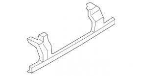 Rear Bumper Bracket Central Mini Cooper Countryman R60 10-16
