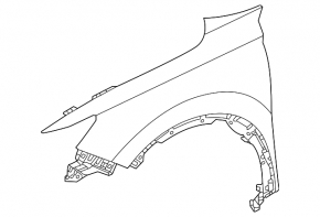 Front right wing Honda CRV 23-