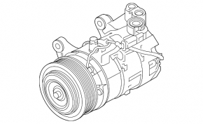 BMW X7 G07 19-26 3.0T MHEV 48V Air Conditioning Compressor