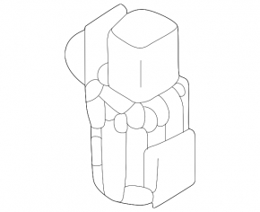 Mitsubishi Outlander 18-21 ambient air temperature sensor