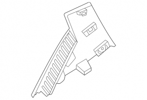 Rear right side door trim for Kia EV6 22-24