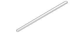 Front right inner door glass seal for Audi A3 8V 16-18 5d