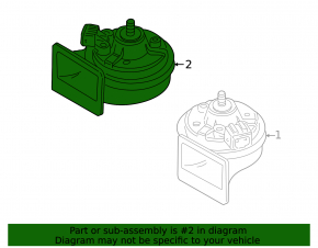 Low signal right Audi A4 B9 17- with bracket