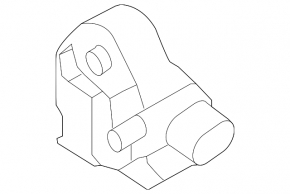 Left center pillar airbag sensor Kia Forte 19-24