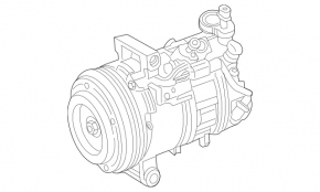 Mercedes A-class V177 19-22 M260 air conditioning compressor