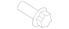 Ford Escape 17-19 Crankshaft Flywheel Bolt Set 6 pcs