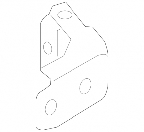 Door hinge lower rear right Mazda 6 13-21