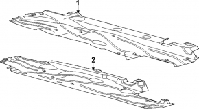 Bottom Guard Left Ford Bronco Sport 21-25